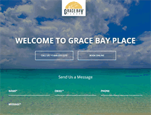 Tablet Screenshot of gracebayplace.com